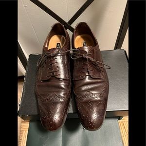 Paul Smith Formal Shoes , Gently used Size 10. Color Burgundy.